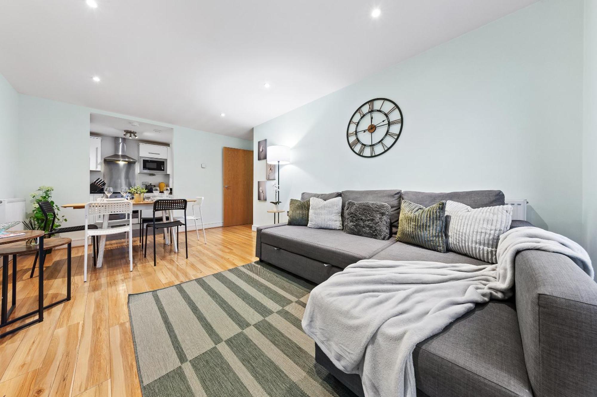 Bright Canning Town Fbs Long Term Retreat Appartement